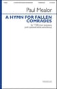 A Hymn For Fallen Comrades TTBB choral sheet music cover
